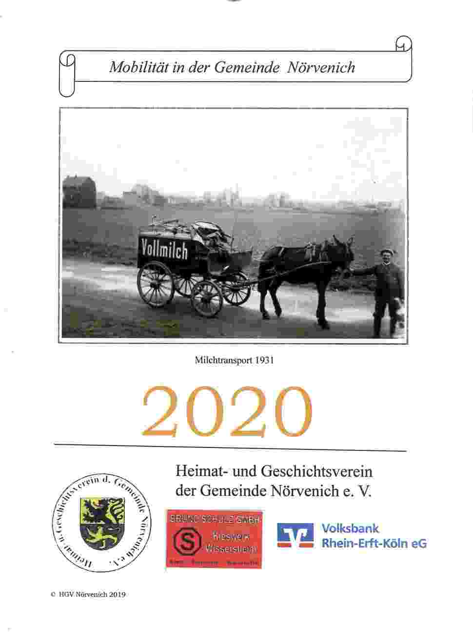 Kalenderdeckblatt 2020